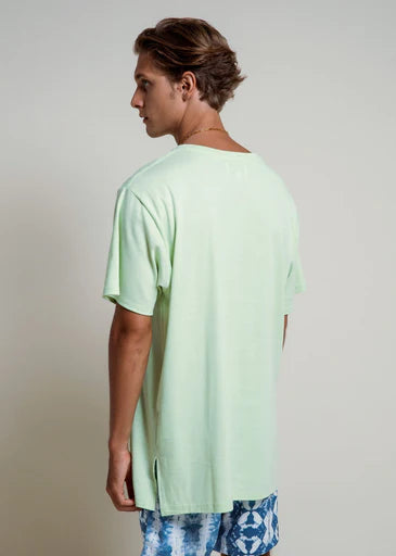 Oversized T - Lime Green