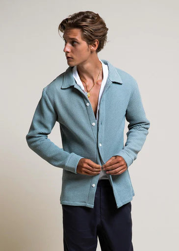 Waffle Jacket Sage