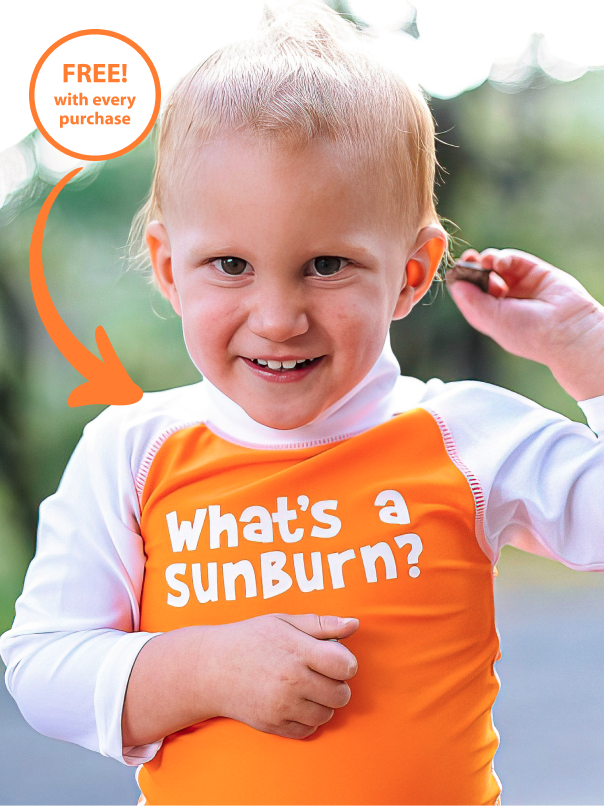 Fight the battle against skin cancer and get a FREE t-shirt with every purchase.