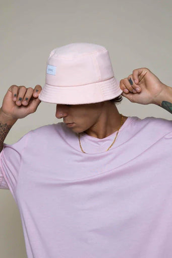 Bucket Hat - Reversible Pink