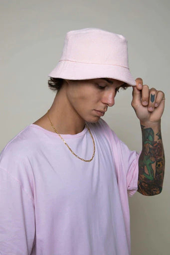 Bucket Hat - Reversible Pink