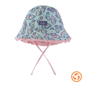 baby Girl’s Reversible Sun Hat