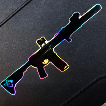 STICKER AR15 JUMBO HOLO