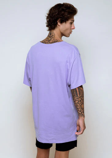 Oversized T - Lilac