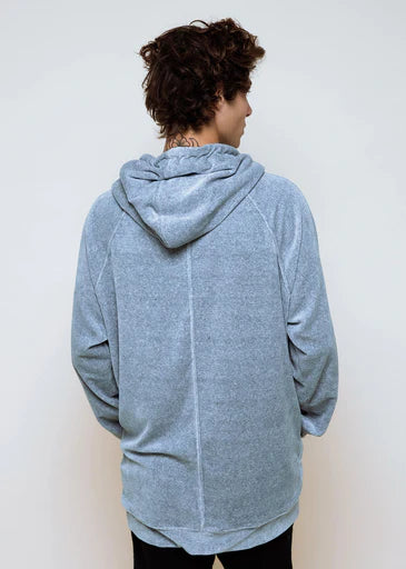 Misty Velour Hoodie
