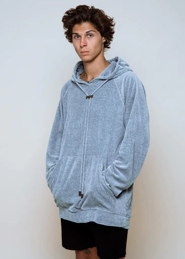 Misty Velour Hoodie