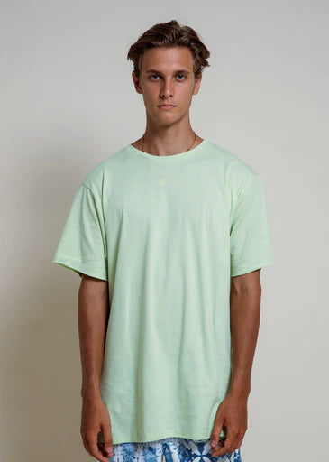 Oversized T - Lime Green