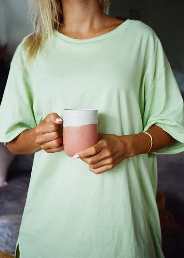 Oversized T - Lime Green