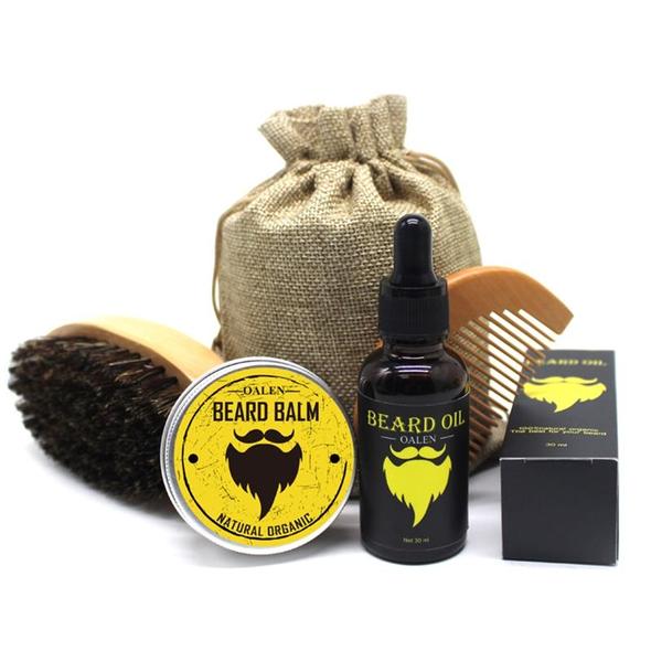 Pack of Beard Balm, Oil, etc