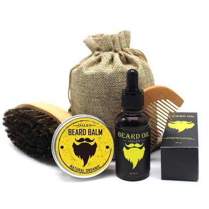Pack of Beard Balm, Oil, etc