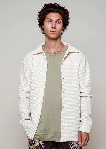 Waffle Jacket Off White