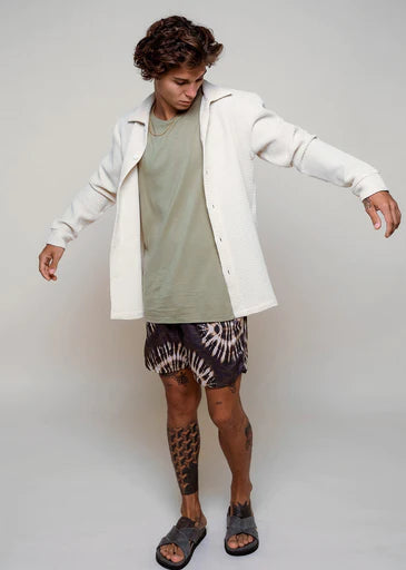 Waffle Jacket Off White