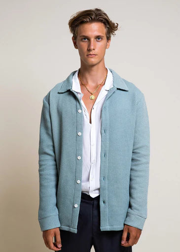 Waffle Jacket Sage